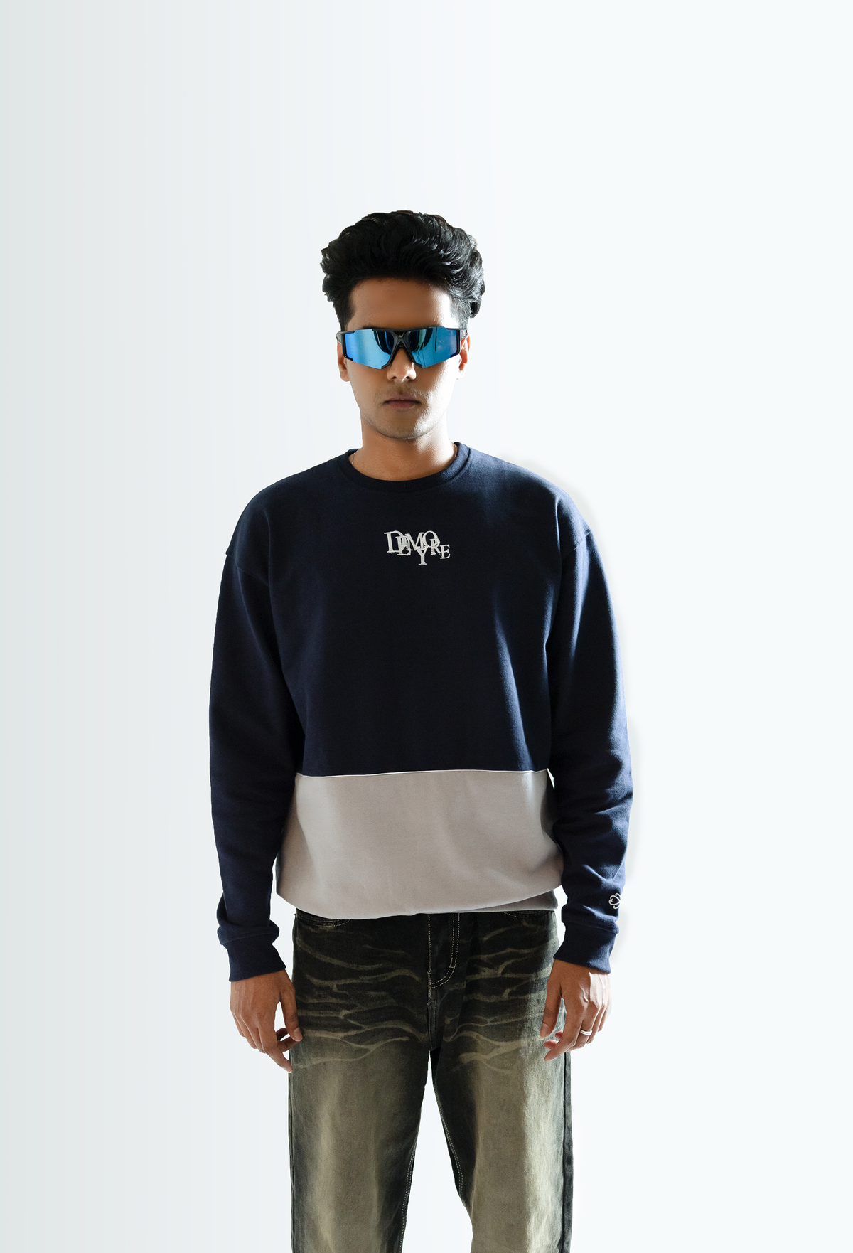 DEMYORE Eternal Vision Duel-tone full sleeve T- Shirt