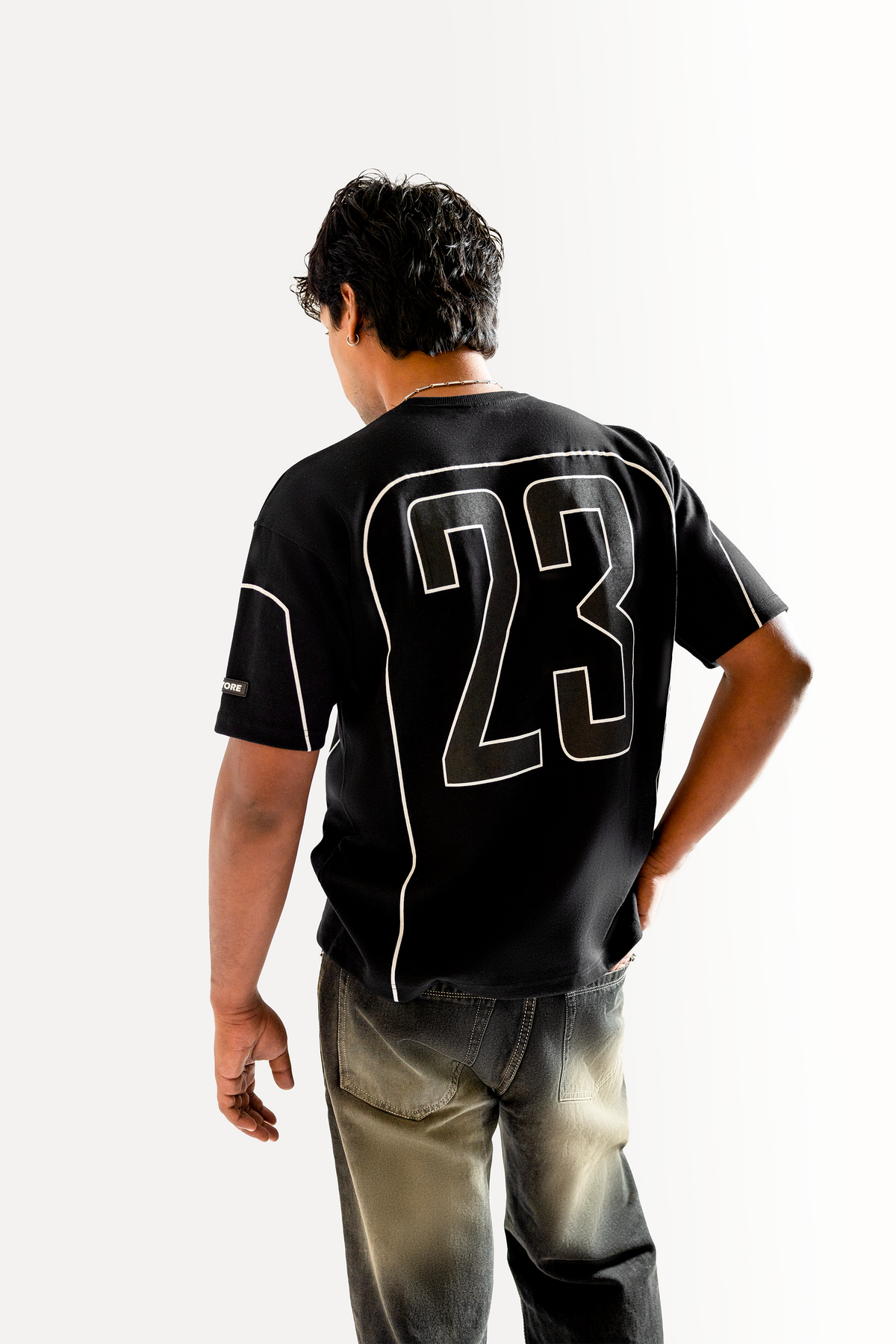 DEMYORE Signature oversized premium jersey tee