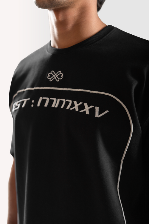 DEMYORE Signature oversized premium jersey tee